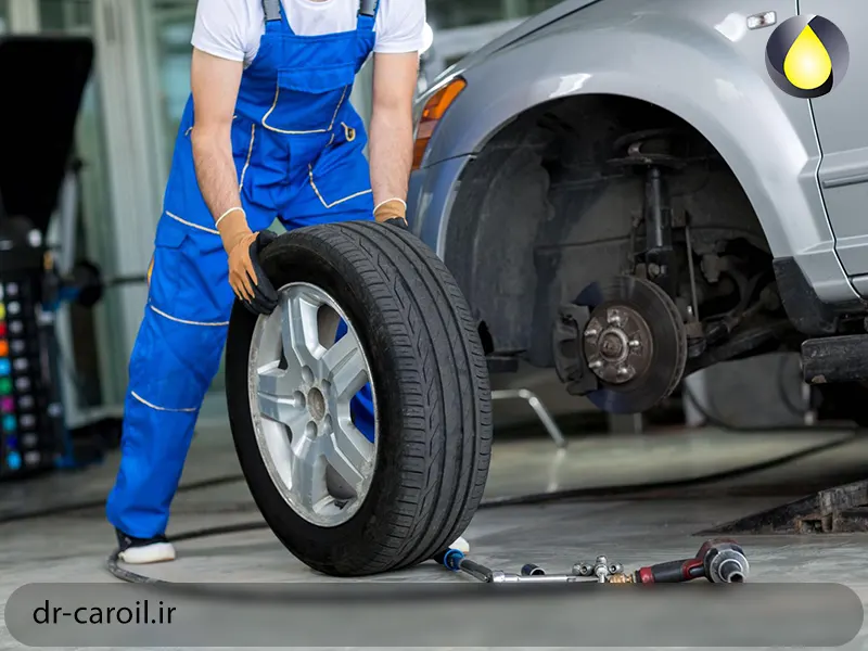 اجرت تعویض لاستیک و بالانس