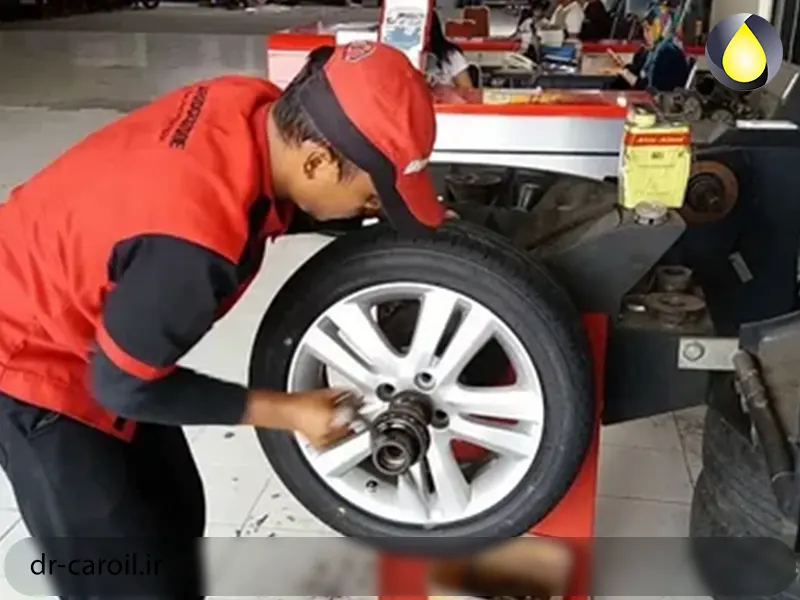 جلوگیری از لرزش فرمان با بالانس