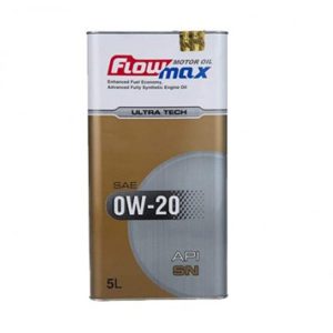 روغن موتور پارس فلومکس 0W20 مدل SN حجم 5 لیتر