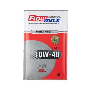 روغن موتور پارس فلومکس 10W40 مدل SL حجم 4 لیتر