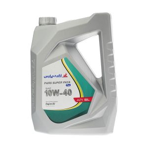 روغن موتور پارس سوپر پایا 10W40 مدل API SL حجم 4 لیتر