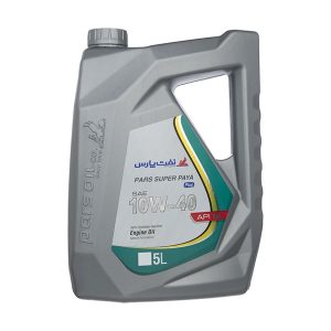 روغن موتور پارس سوپر پایا 10W40 مدل API SL حجم 5 لیتر