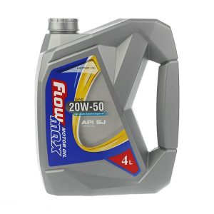 روغن موتور پارس فلومکس 20W50 مدل API SJ حجم 4 لیتر