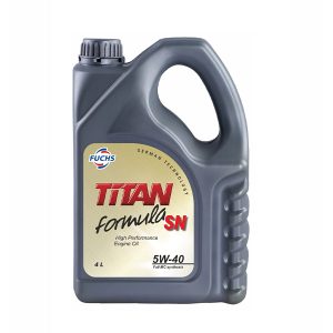 روغن موتور فوکس 5W40 مدل API SN حجم 4 لیتر