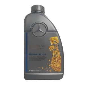 روغن موتور بنز 5W40 مدل API SN حجم 1 لیتر