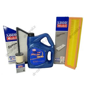 پکیج اقتصادی پژو 206 تیپ 5 و پژو 207 با صافی بنزین