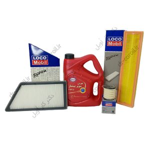 پکیج استاندارد پژو 206 تیپ دو بعد از 85