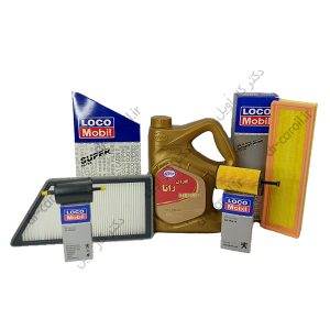 پکیج طلائی پژو 206 تیپ دو قبل از 85 با صافی بنزین