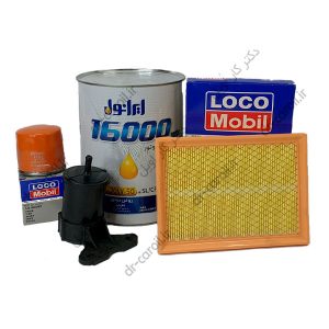 پکیج استاندارد پراید قبل از سال 92 با صافی بنزین