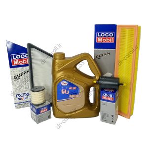 پکیج استاندارد پژو 206 تیپ 5 و پژو 207 با صافی بنزین